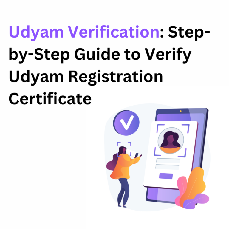 Udyam Verification