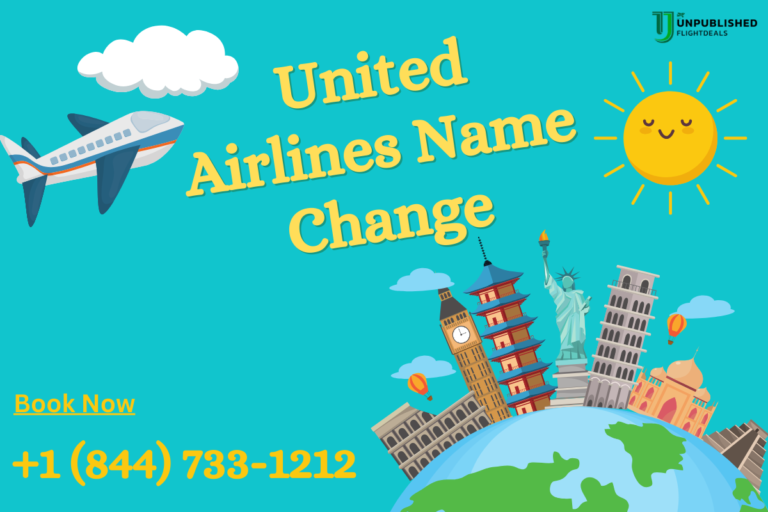 United Airlines Name Change