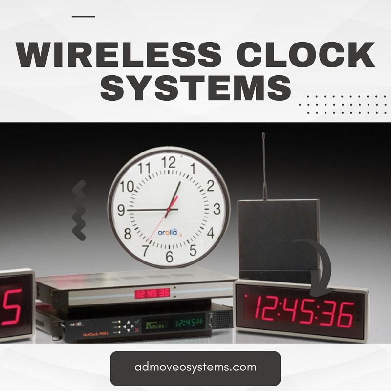 Wireless clock systems