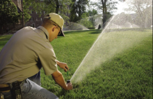 sprinkler repair plano