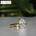 Lab Grown Diamond Solitaire Ring Antwerp at Forevery