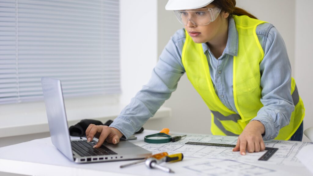 woman-working-as-engineer