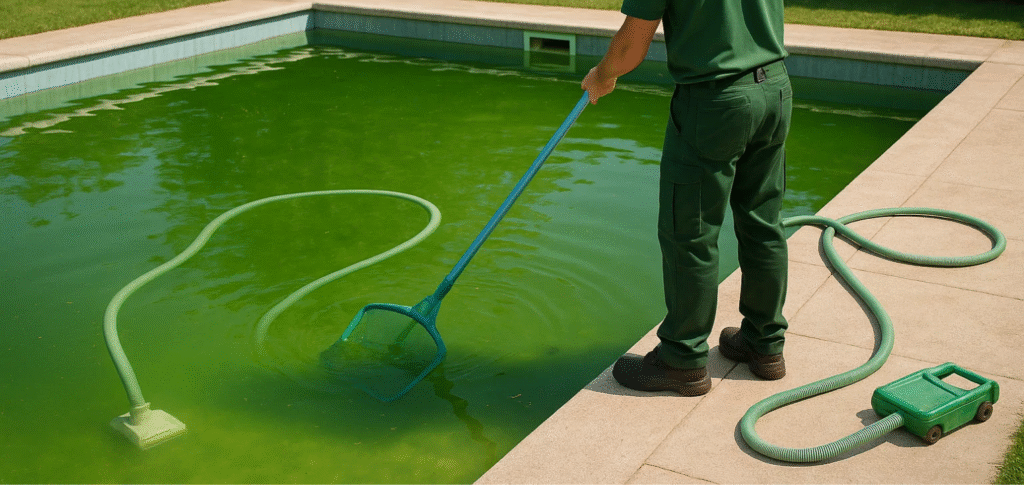 green-pool-cleaning