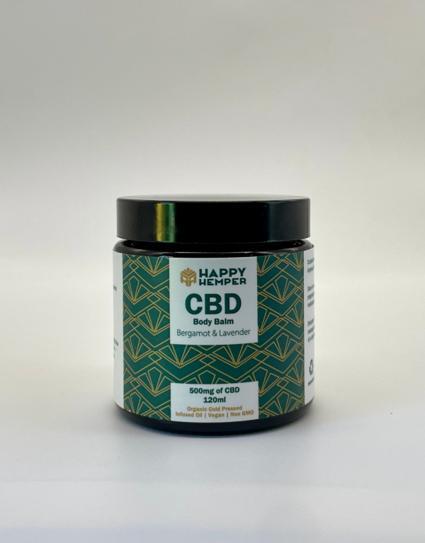 500mg Lavender & Bergamot Body Balm