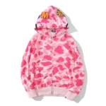 The Timeless Appeal of the Bape Pink Hoodie A Fashion Statement of Style and Individuality