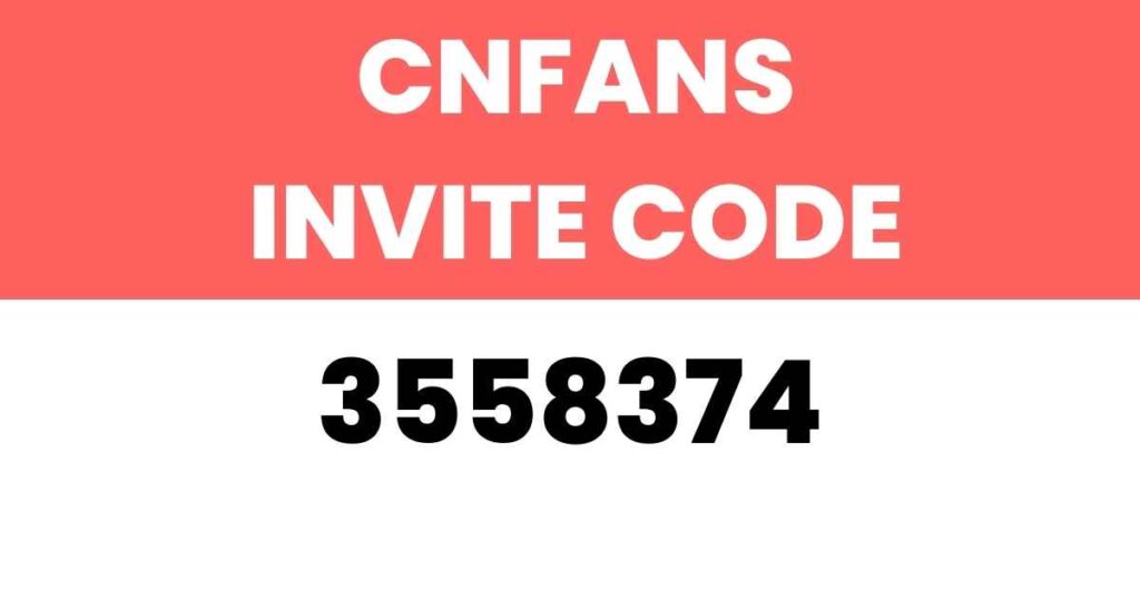 CNFANS INVITE CODE