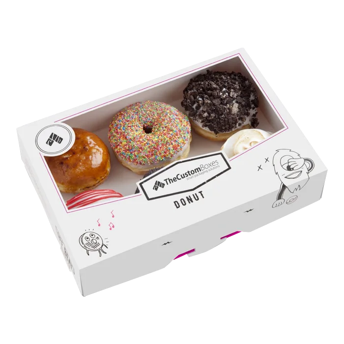 Clear Windows Custom Donut Boxes: The Ideal Packaging Solution