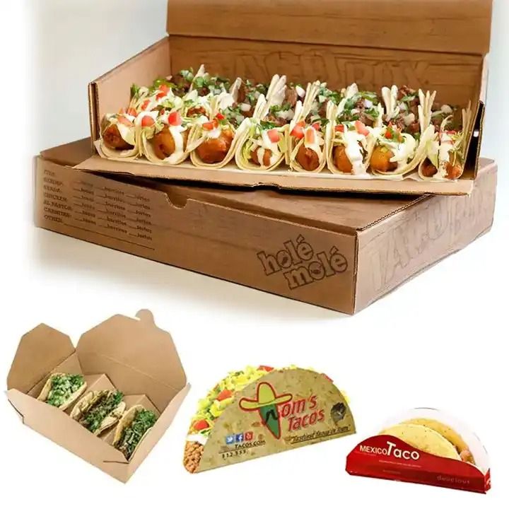 Taco-Tastic Packaging And Elevate Your Brand With Custom Taco Boxes