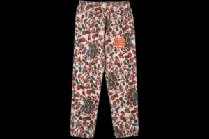Eric Emanuel Embroided Logo SweatPant-Floral Print