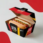 personalized hot dog packaging