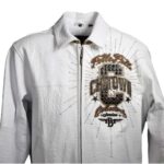 white Pelle Pelle jacket