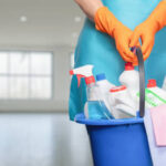 The concept of cleaning services for large premises.