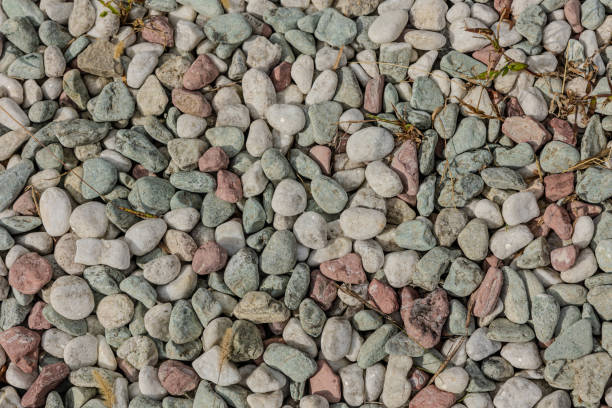 Small stones of different colors