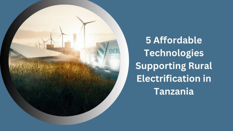 5 Affordable Technologies Supporting Rural Electrification in Tanzania