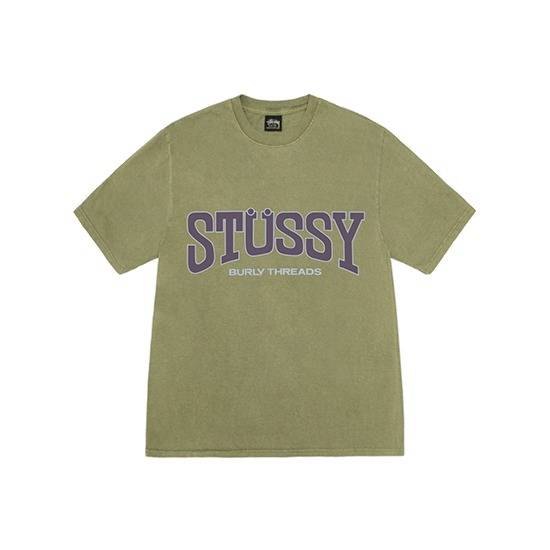 Burly-Threads-Stussy-T-Shirt-Green (1)
