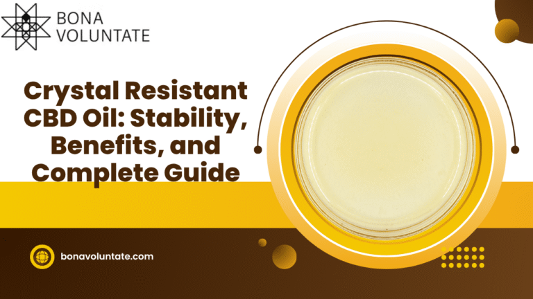 Crystal Resistant CBD Oil