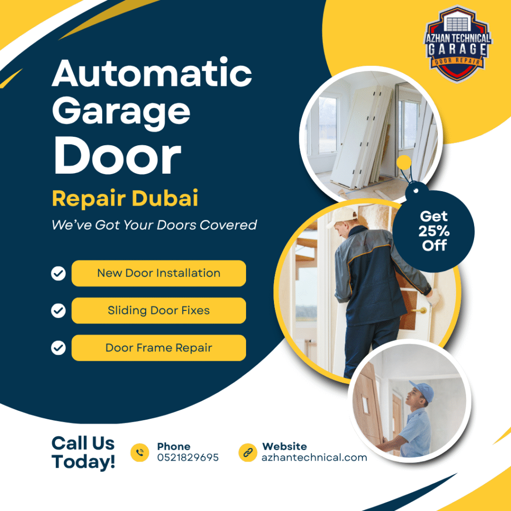 Automatic Garage Door Repair Dubai