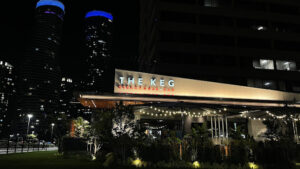 the keg menu with prices