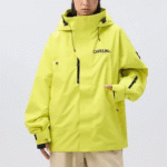 yellow snowboard jacket,