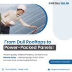 Rooftop Solar Panel Installation in Ahmedabad – Meena Solar