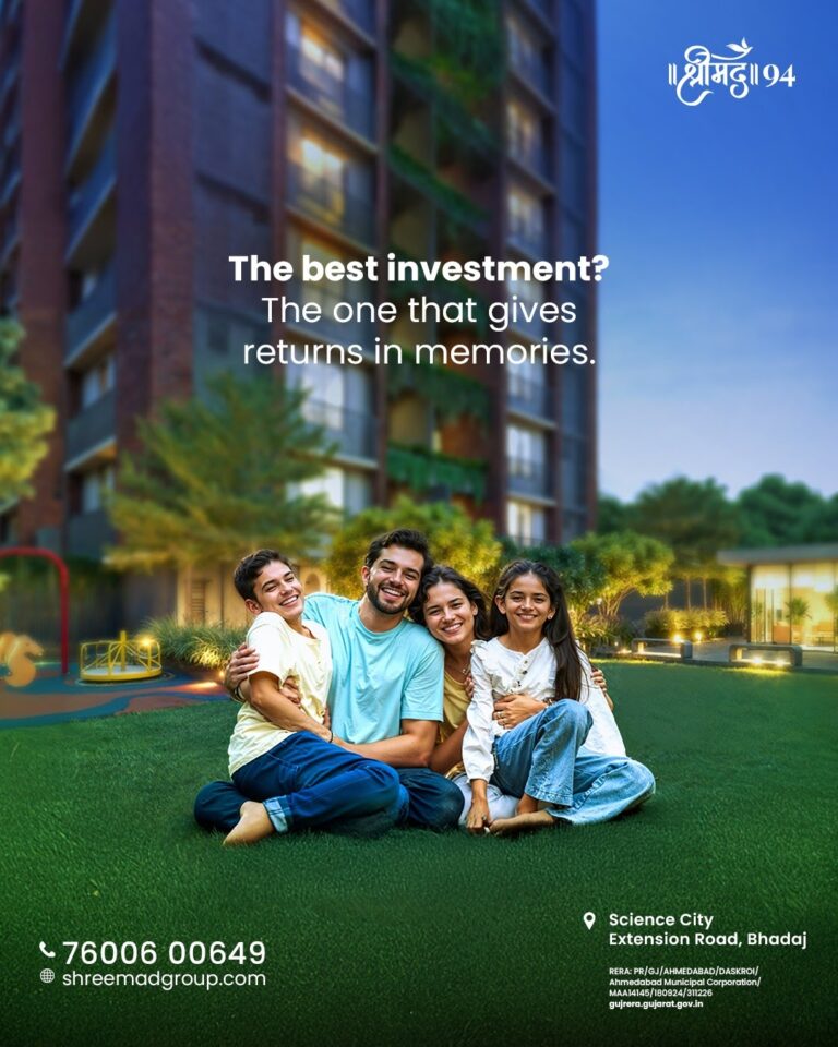 Why You Should Choose 3 BHK Flats in Science City Ahmedabad