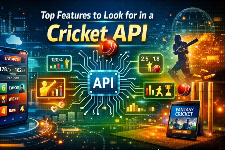 Top Features to Look for in a Cricket API