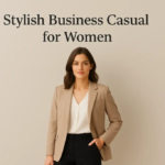 Stylish business casual women