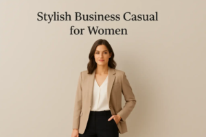 Stylish business casual women