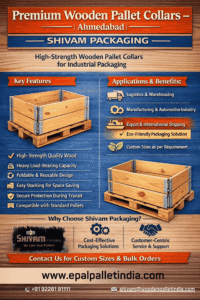 Premium Wooden Pallet Collar Manufacturer and Supplier in Ahmedabad