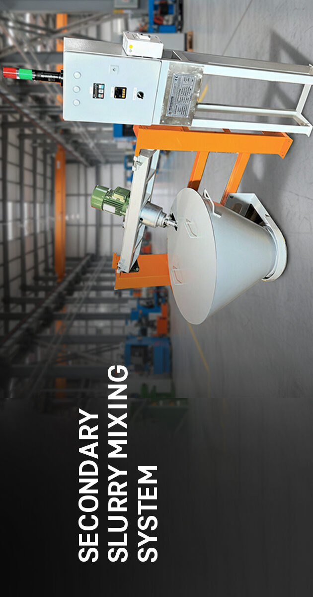 Slurry Transfer Pump Trolley mounted investment casting slurry transfer pump.