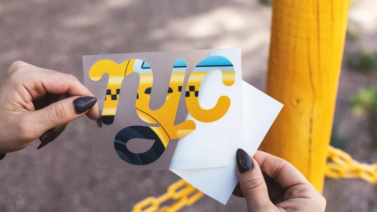 printed transfer stickers