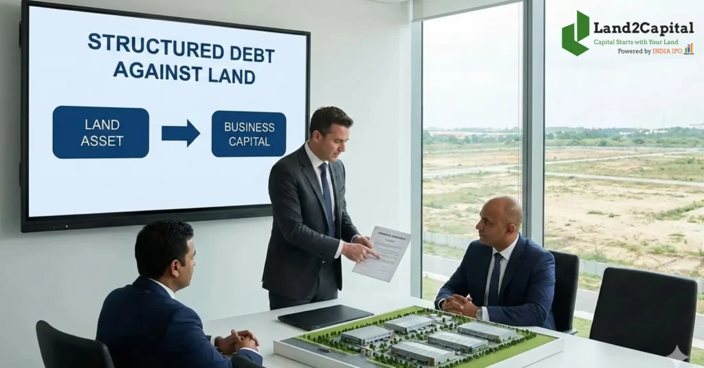 Structured Debt Against Land, Structured Debt Financing, Land Backed Debt Financing, Structured Real Estate Debt