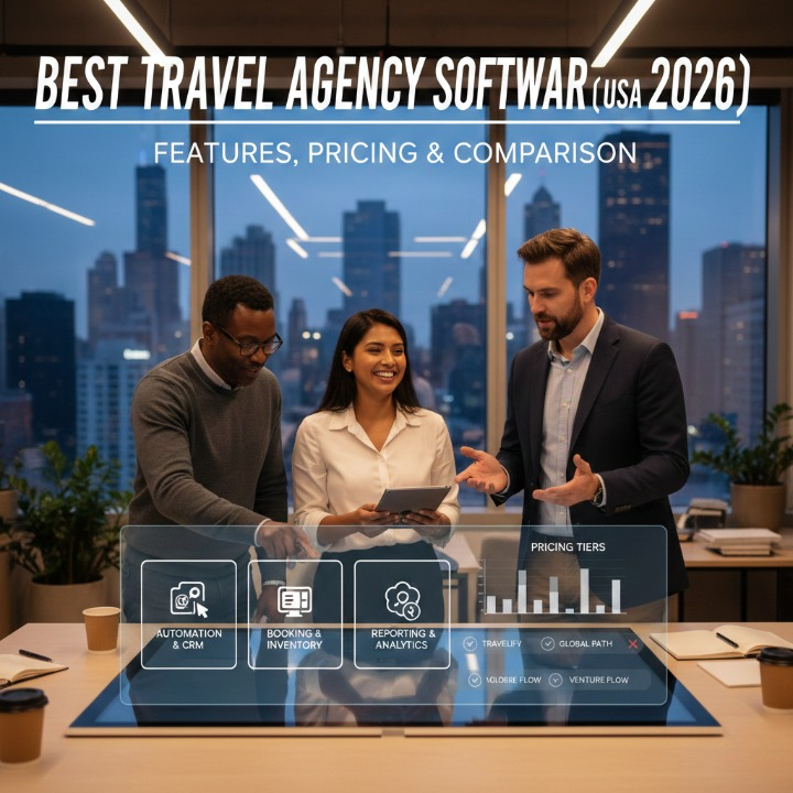 Best Travel Agency Software in the USA (2026) Features, Pricing & Comparison