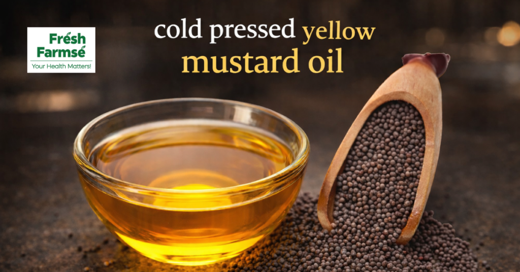 Cold Pressed Yellow Mustard Oil