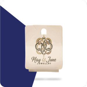 Learn how to customize already cut fold over jewelry tags with expert tips for creating stylish and professional custom jewelry tags. Universal Packaging offers premium solutions to raise your product presentation.