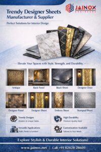 Designer Sheets Manufacturer and Supplier - Jainox