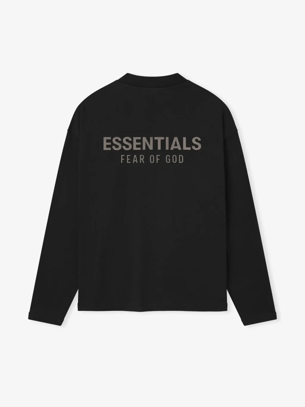 Essentials Classic Long Sleeve Tee Jet Black