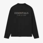 Essentials Classic Long Sleeve Tee Jet Black