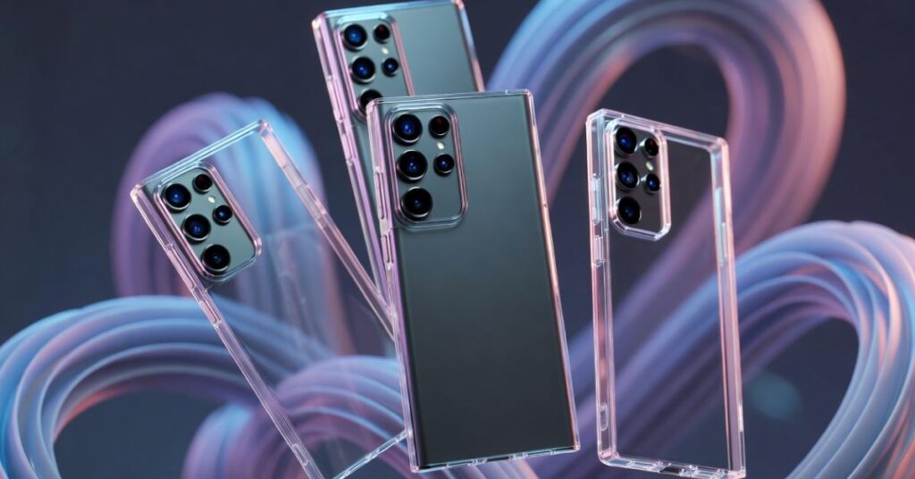 anti yellow clear case