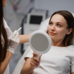 Consultation,With,A,Cosmetologist.,Contour,Plastic.,High,Quality,Photo