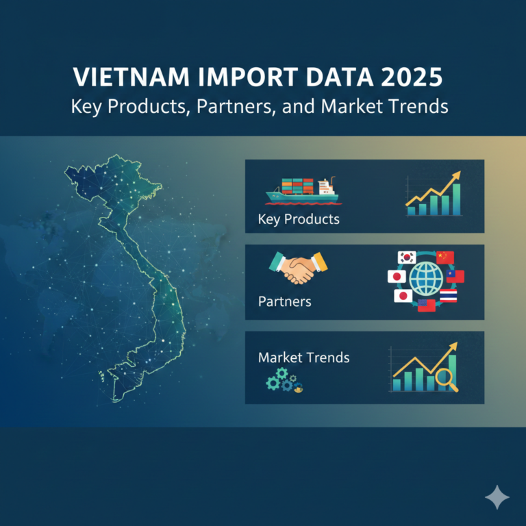 Vietnam Import Data 2025: Key Products, Partners, and Market Trends