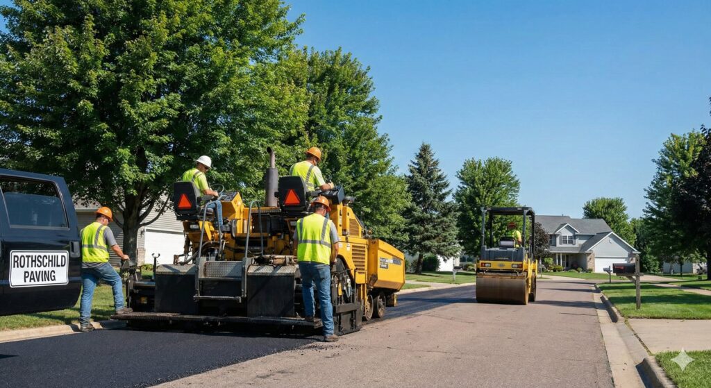 Paving Contractors Rothschild