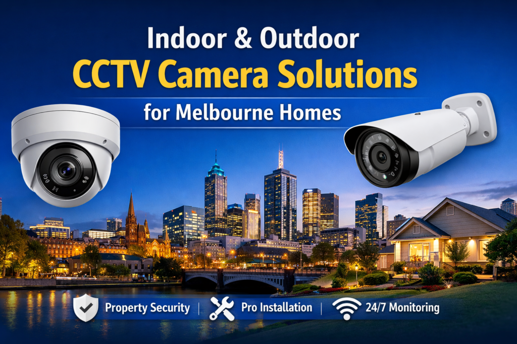 Indoor & Outdoor CCTV Camera Solutions for Melbourne Homes