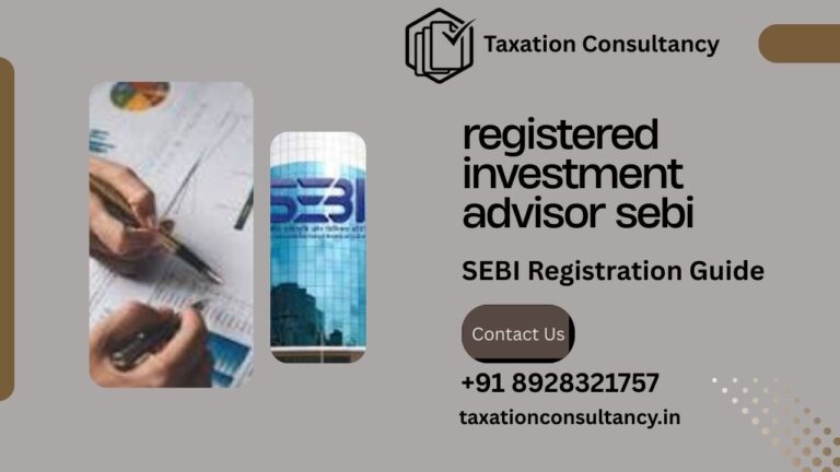 sebi registered advisory