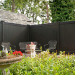 Black Vinyl Fences