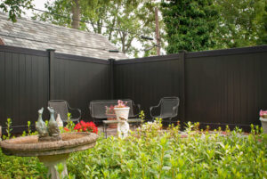 Black Vinyl Fences