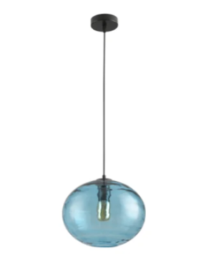 smoked glass pendant