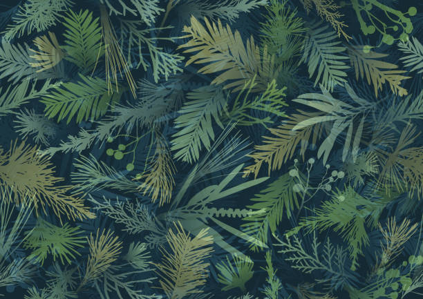 seamless forest wallpaper