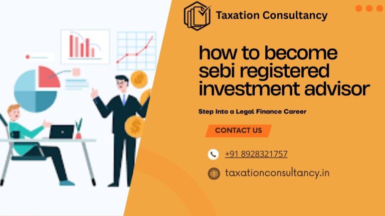 how to become sebi registered investment advisor