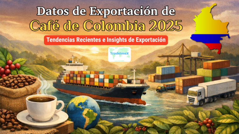 Datos de Exportación de Café de Colombia 2025: Tendencias Recientes e Insights de Exportación